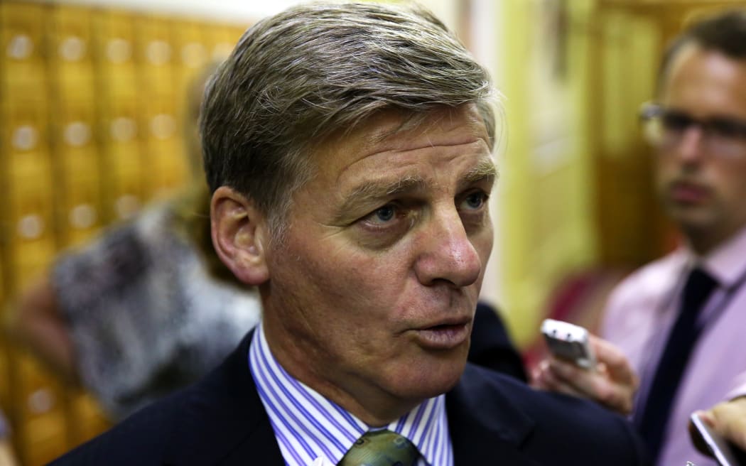 Finance Minister Bill English talks about rising house prices in Auckland.