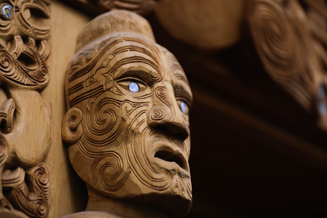 The entrance to the Maori Affairs Select Committee room at Parliament 23 Feb 2018