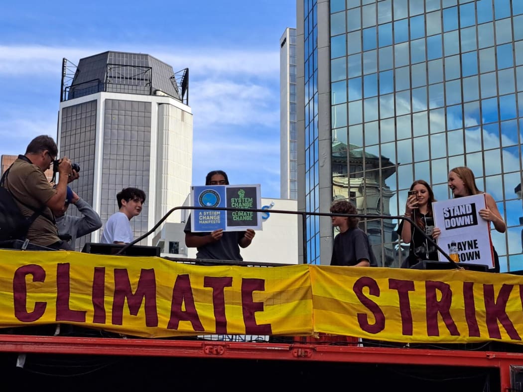 Scenes from the Climate Strike in Auckland on 3 March 2023.