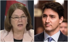 Jane Philpott and Canada Prime Minister Justin Trudeau.