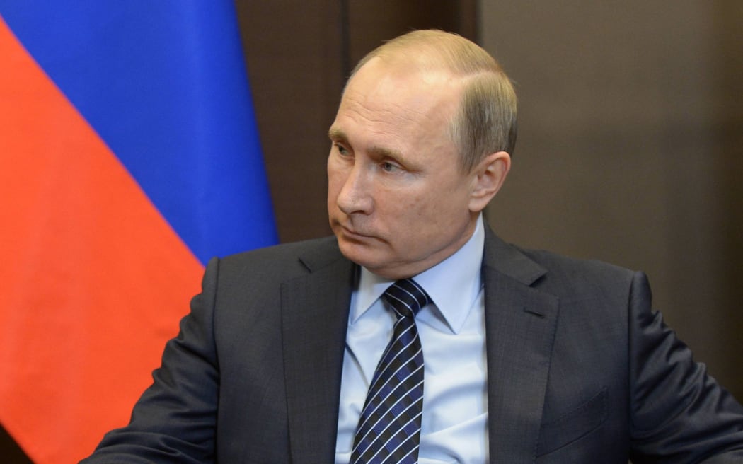 Russian President Vladimir Putin said the shooting down of a Russian jet by Turkey was a stab in the back by "accomplices of terrorists".