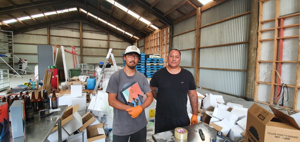 Masashi Yoshida and Junior Parata, The Sawmill Brewery