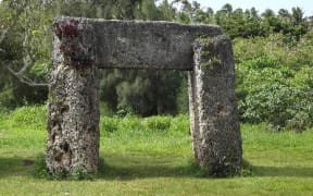 Ha'amonga 'a Maui site in Tonga.