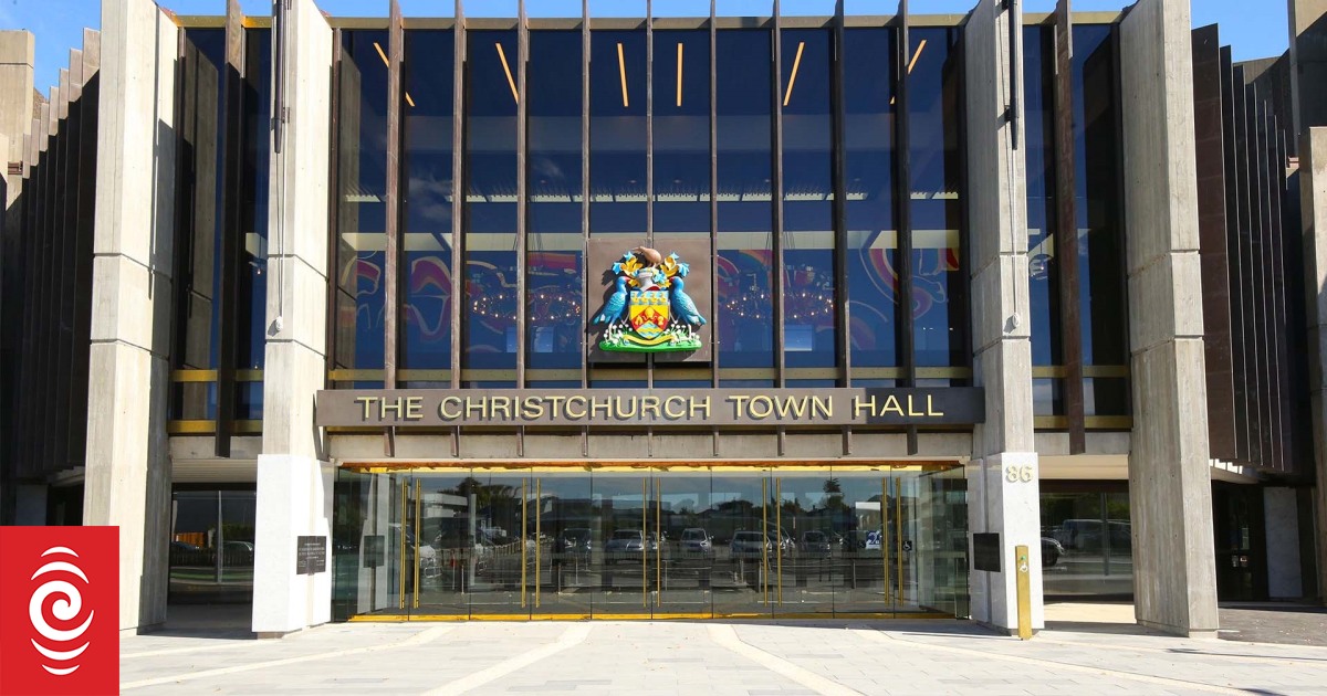 Christchurch council pumps more money into Town Hall repair RNZ