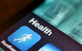 Health app icon on a smartphone screen