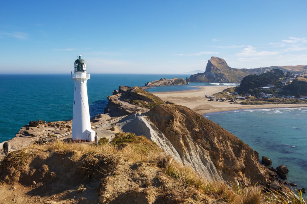 Castlepoint in the Wairarapa is known for its rough and isolated coast.
