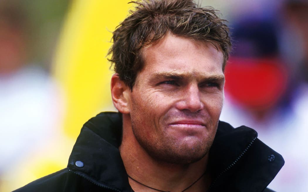 Cory Hutchings during the Surf Life Saving championships in 1999.