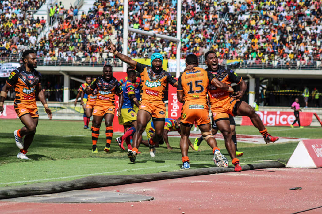 2020 runners-up Lae Snax Tigers won the Digicel Cup title in 2016, 2017 and 2019.