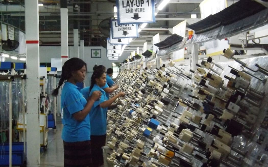 Yazaki Samoa employees work final shift after 25 years in business RNZ News