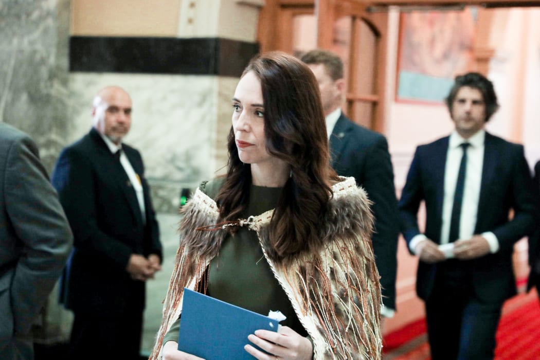 Prime Minister Jacinda Ardern attends the State Opening of Parliament.