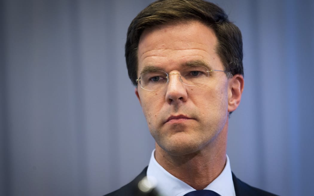 Dutch Prime Minister Mark Rutte.