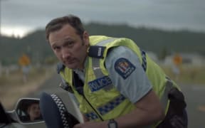 A screenshot from the new advertising campaign targeting speeders on New Zealand's roads.