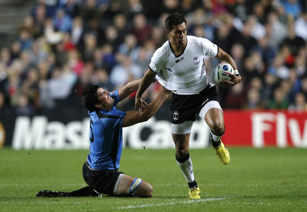 First five Ben Volavola will run proceedings for the Flying Fijians at Hartpury College.