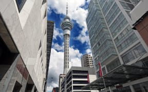 Sky Tower. Auckland CBD