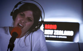 Aldous Harding in Christchurch for NZ Live.