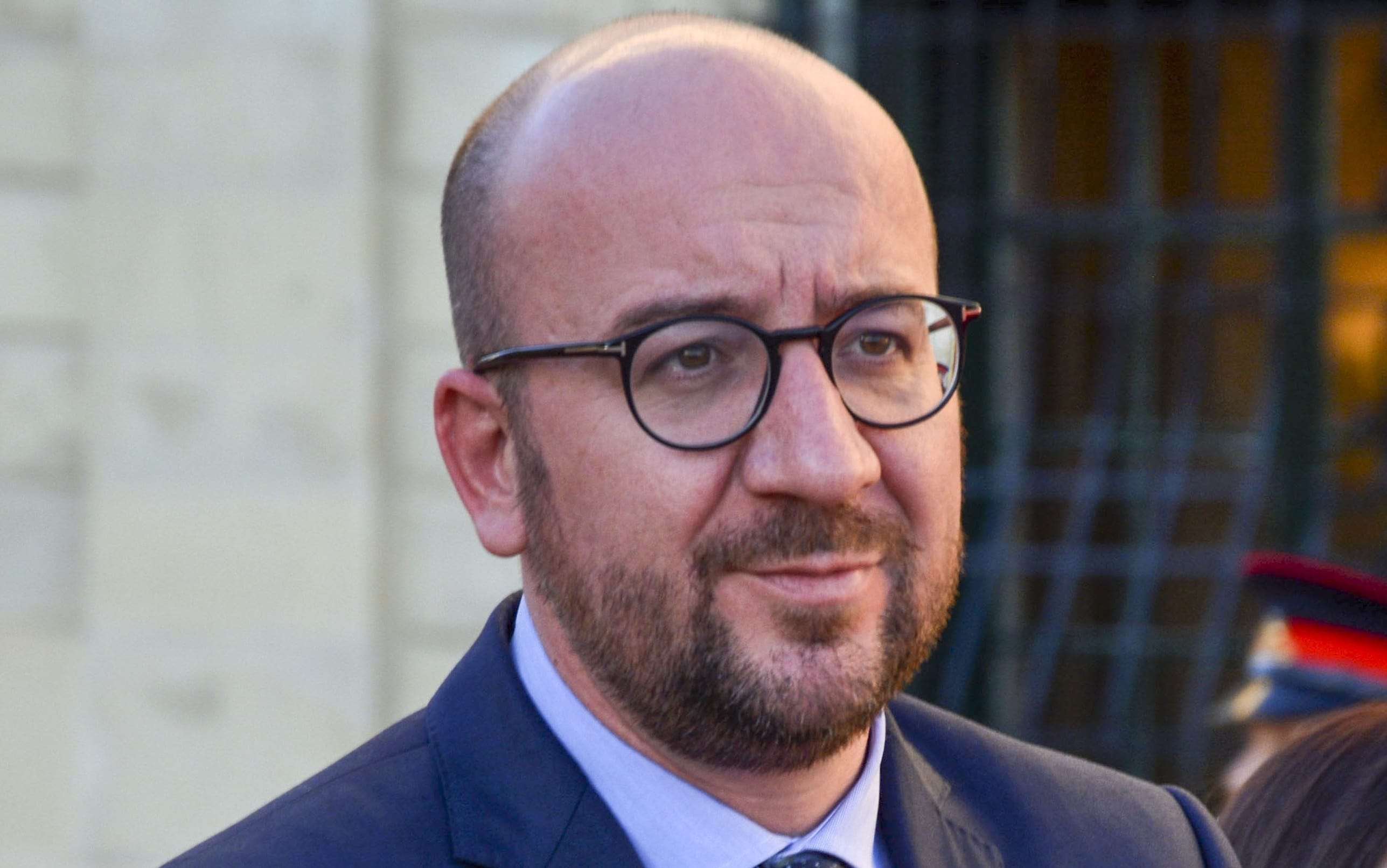 Prime Minister of Belgium Charles Michel arrives in La Valletta for the European Union - Africa Summit on Refugee crisis