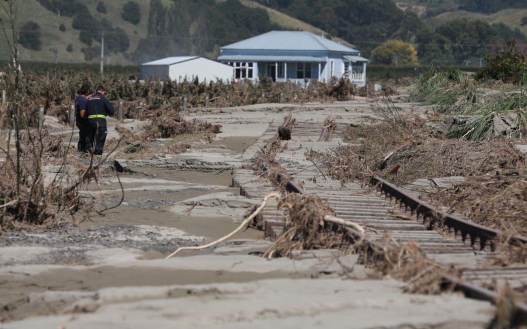 Esk Valley on 20 February following Cyclone Gabrielle.