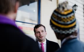 ACT leader David Seymour, on the Election 2020 campaign trail.