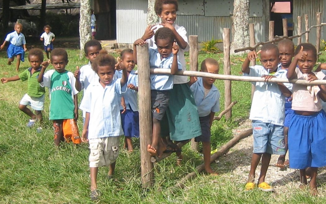 Children in Vanuatu