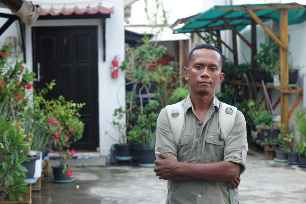 Timorese journalist Raimundos Oki
