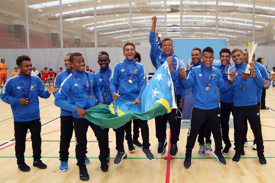 Solomon Islands went unbeaten at the OFC Youth Futsal Tournament in 2017.