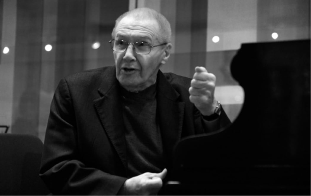 Hungarian composer György Kurtág
