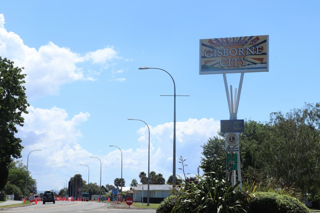 The eastern entrance to Gisborne City, as travellers arrive in the city from the East Cape