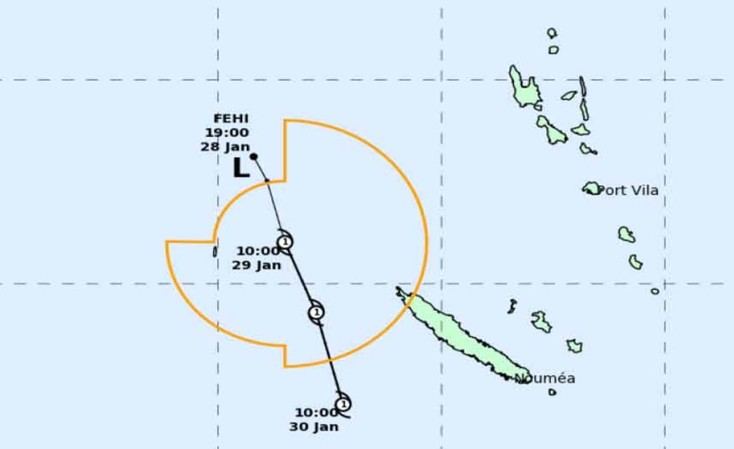 Tropical Cyclone Fehi