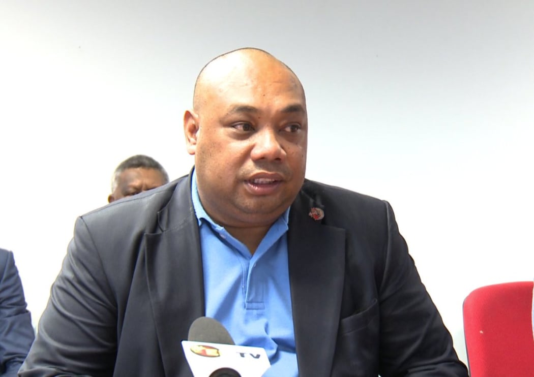 Papua New Guinea's Health Minister Jelta Wong