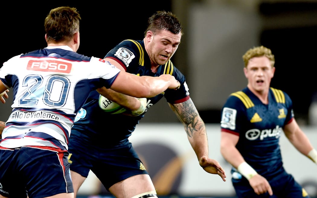 Highlanders loose foward Liam Squire is yet to take the field for the Highlanders this season.