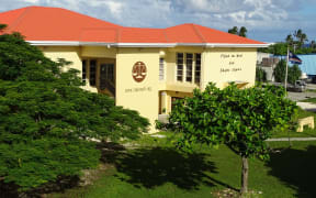 The Court House in Majuro in the Marshall Islands