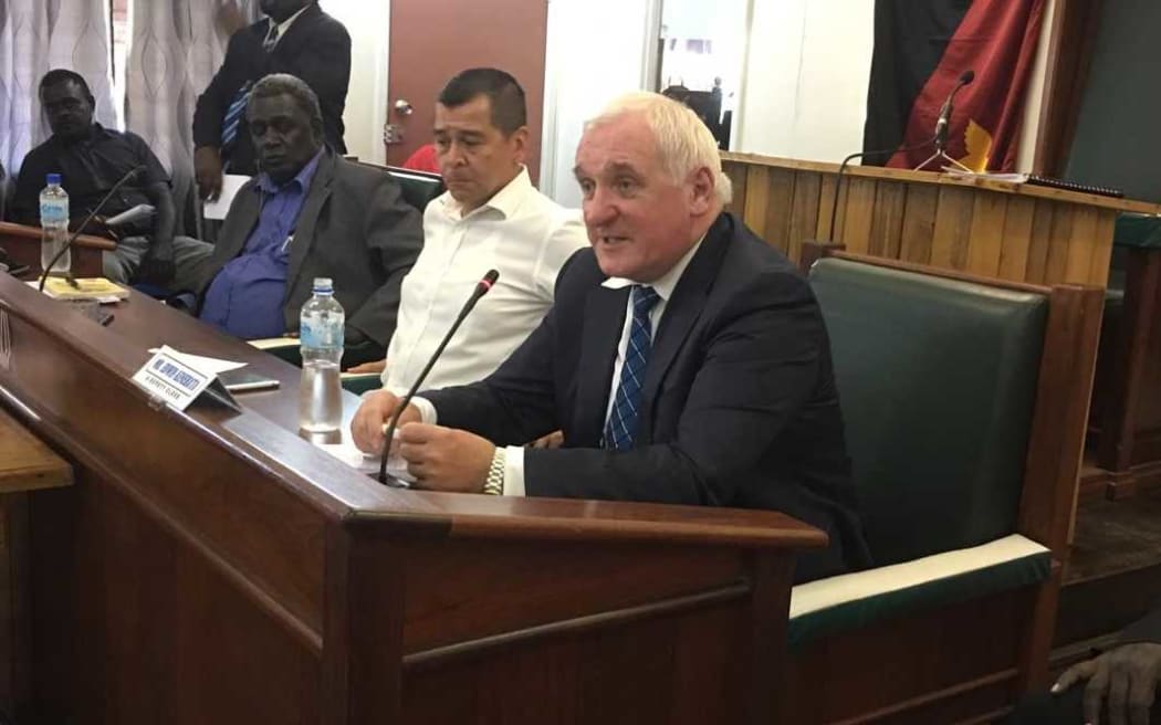 Bougainville's House of Representatives was briefed on preparation for the region's independence vote by the Bougainville Referendum Commission's chairman, Bertie Ahern, the former Irish Prime Minister. 25 September, 2019