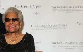 Maya Angelou at the Norman Mailer Center in New York.