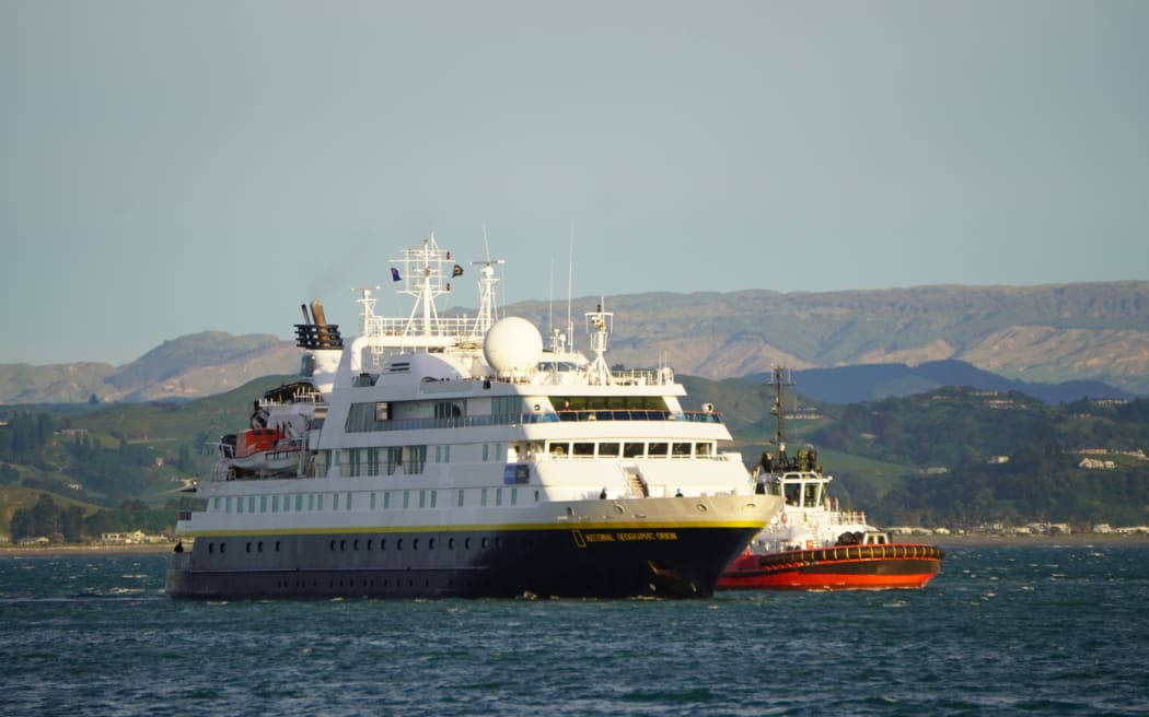 Napier's first cruise ship of the season arrives in port on 14 November.