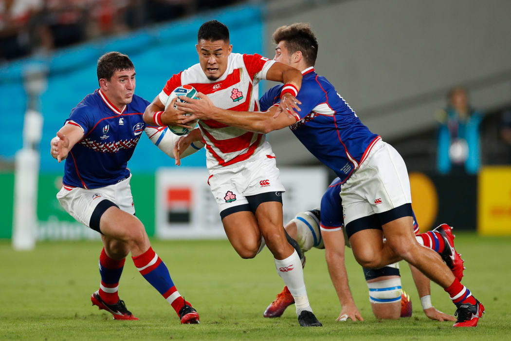 Hosts Japan Draw First Blood At Rugby World Cup Rnz News