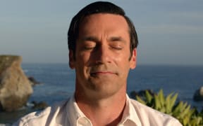 Jon Hamm as Don Draper in the final episode of the TV series Mad Men