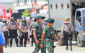 Indonesian authorities did not give permission to the KNPB to hold a demonstration, so police and military forces blocked the procession of demonstrators who aimed to petition the Papuan Legislative Council.