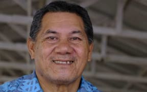 The prime minister of Tuvalu, Kausea Natano.