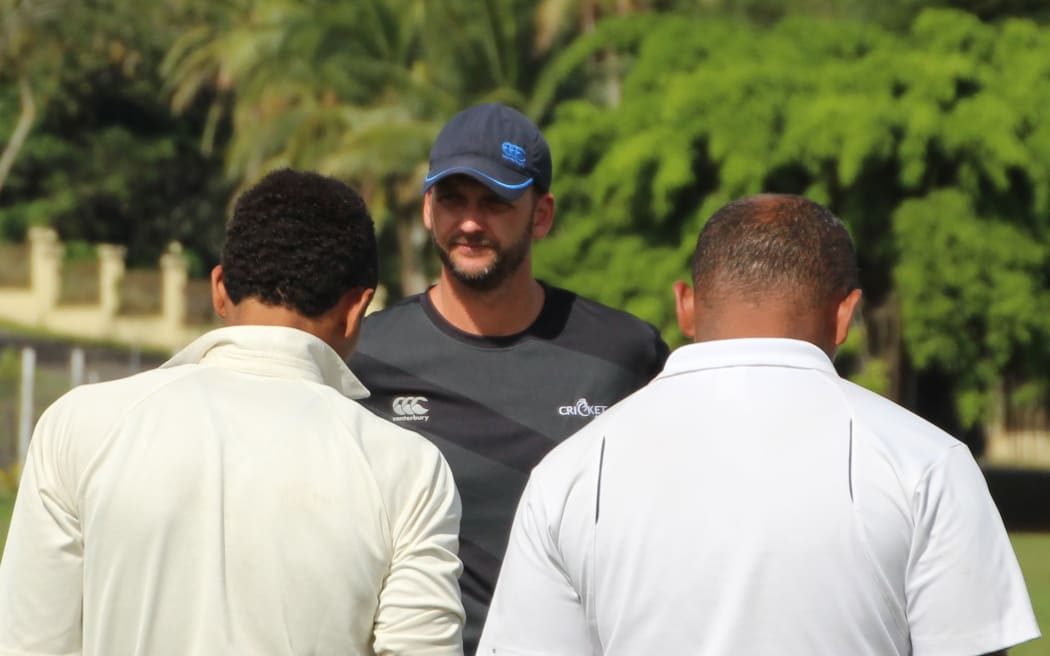 Fiji cricket coach Shane Jurgensen