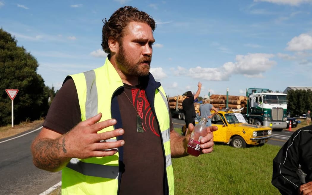 Brad Flutey  - anti-mandate activist