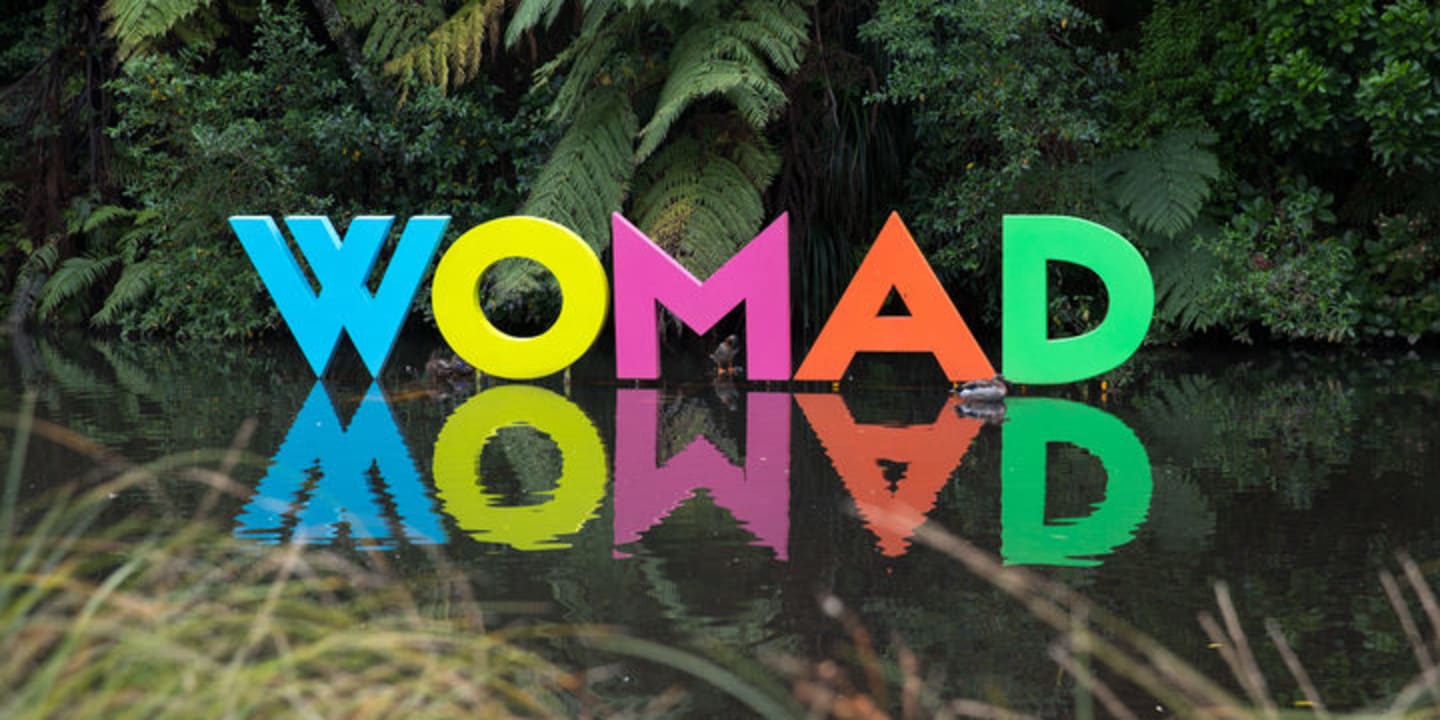 Graphic for WOMAD Festival Taranaki
