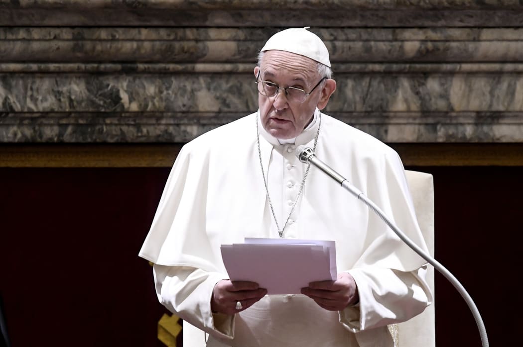Pope Francis chairs the annual address to the Church's governing Curia at the Vatican.