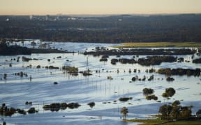 Flood damages in the Windsor and Pitt Town areas along the Hawkesbury River area of Greater Sydney on March 24, 2021.
