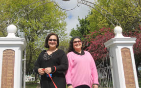 Pip Maynard, left, and twin sister Melanie are both elected representatives in South Wairarapa