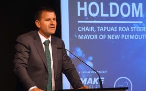 New Plymouth Mayor Neil Holdom Hydrogen Roadmap launch