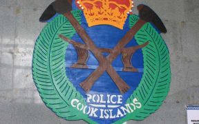 Cook Islands police insignia.
