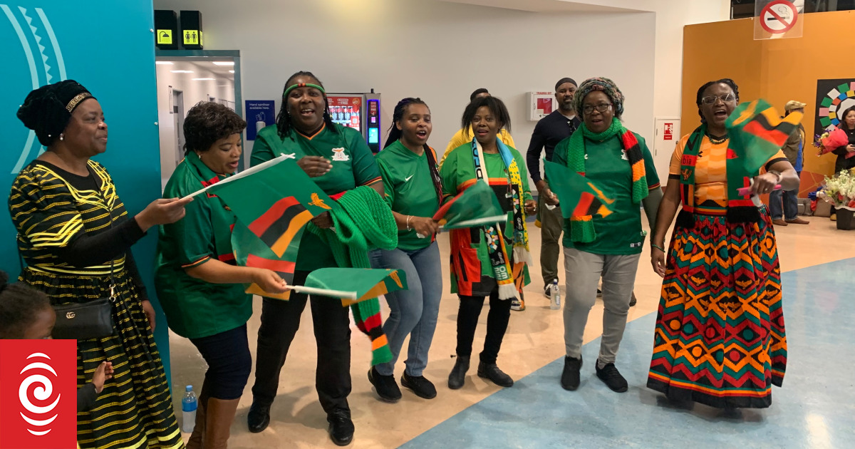 FIFA Football World Cup: Zambia and Phillipines’ teams arrive in Auckland to excited fans