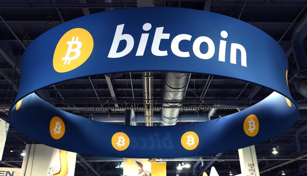 Bitcoin booth at the 2015 International CES in Las Vegas, Nevada. Ethan Miller/Getty Images/AFP