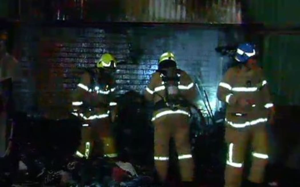 Three bodies have been found following a fire in a building where squatters live in Melbourne.