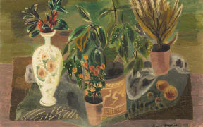 Frances Hodgkins, Berries and Laurel, circa 1930. Purchased with funds from the William James Jobson Trust, 1982